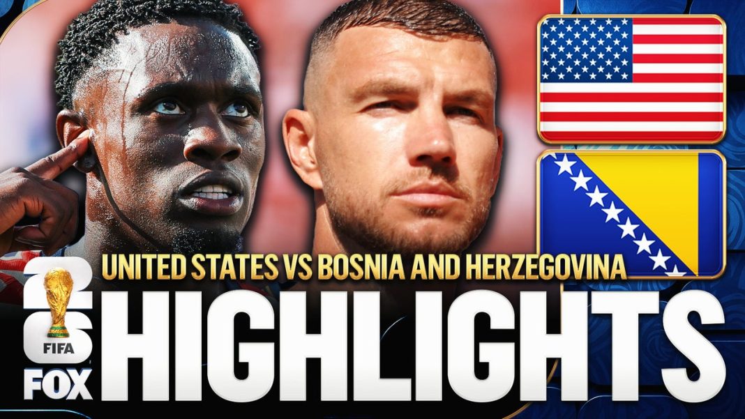 Verenigde Staten verslaan Bosnië-Herzegovina met 2-0 in achtste finale WK 2026 (Photo by: foxsports.com)
