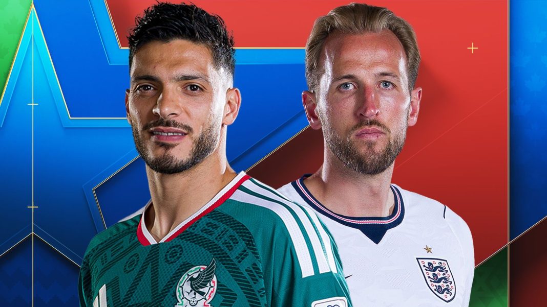 WK 2026: Achtste finale Engeland tegen Mexico begint maandagochtend om 01.00 uur (Photo by: 365dm.com)