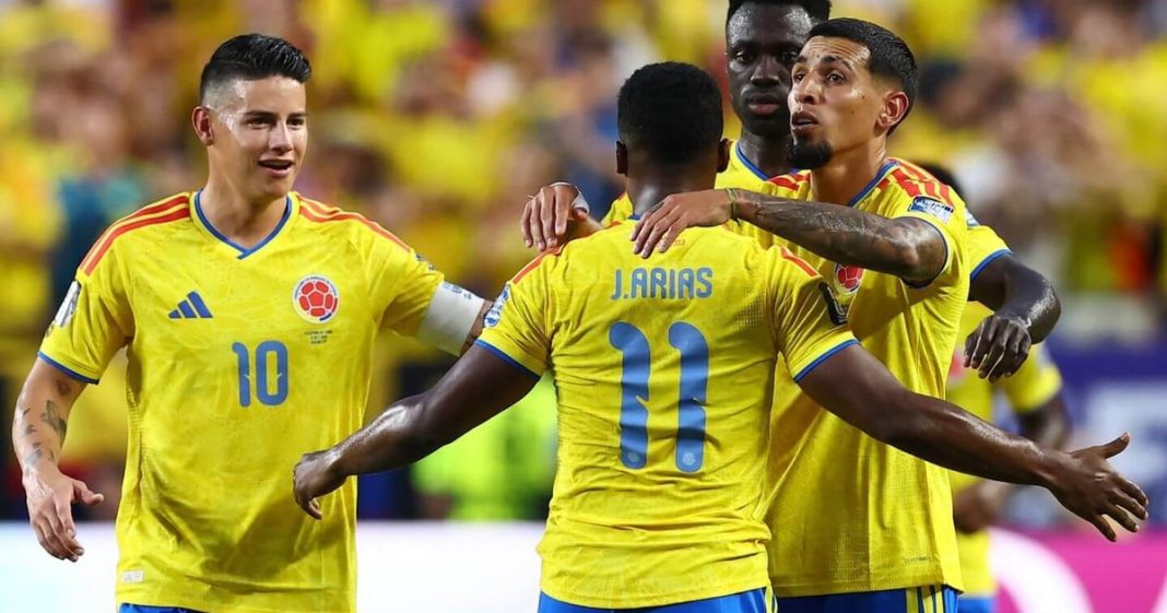 WK 2026: Colombia opent score tegen Ghana via Jhon Arias in Kansas City (Photo by: theathletic.com)