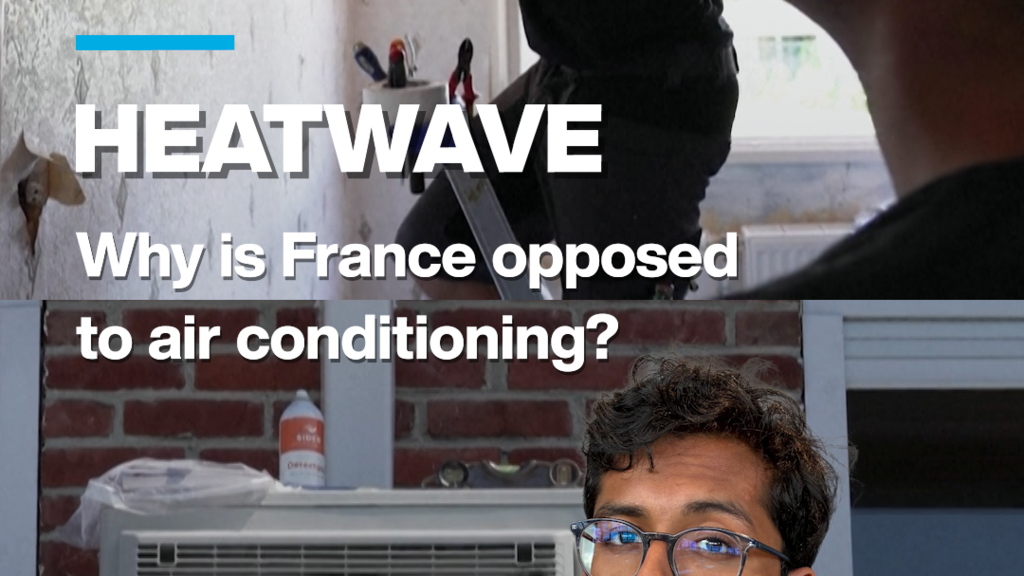 Waarom is Frankrijk tegen airconditioning? Het decennialange debat uitgelegd (Picture by: s.france24.com)