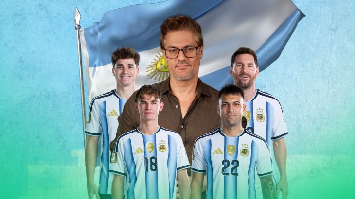 Waarom is het Argentijnse voetbalteam zo wit? Waarom is het Argentijnse voetbalteam zo wit? (Picture by: aljazeera.com)