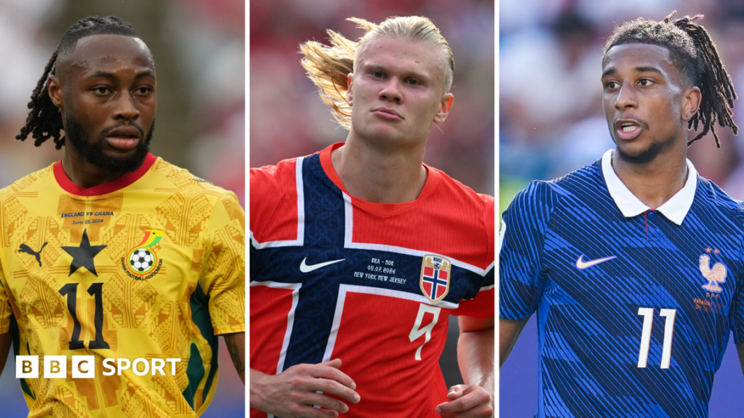 Wereldsterren die voor Engeland hadden kunnen uitkomen (Photo by: co.uk)