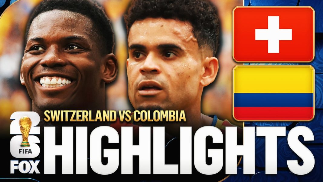 Zwitserland en Colombia treffen elkaar in achtste finale FIFA WK 2026 (Photo by: foxsports.com)