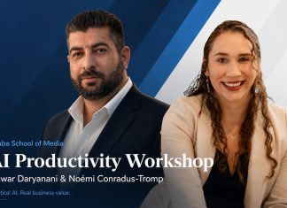 Aruba School of Media brengt AI Productivity Workshop met Ishwar Daryanani en gastspreker Noémi Conradus-Tromp