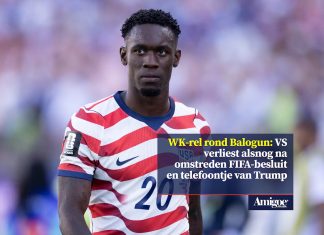 WK-rel rond Balogun: VS verliest alsnog na omstreden FIFA-besluit en telefoontje van Trump