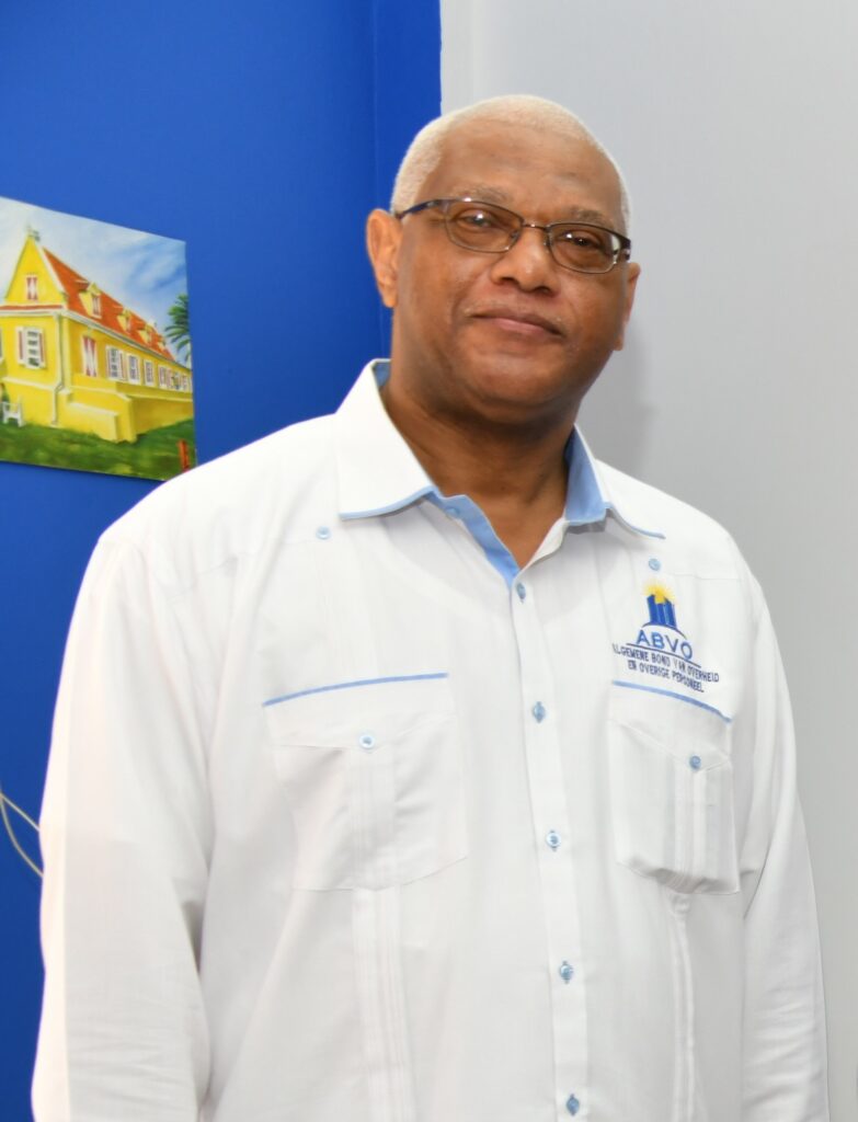 ABVO-vakbondsvoorzitter George Hernandez (64) plotseling overleden (Picture by: extra.cw)