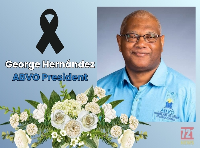 ABVO-voorzitter George Hernández overleden (Picture by: 721news.com)
