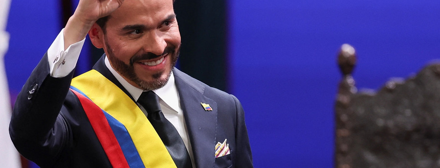 Abelardo de la Espriella aantreden als president van Colombia Abelardo de la Espriella aantreden als president van Colombia (Picture by: noticiacla.com)