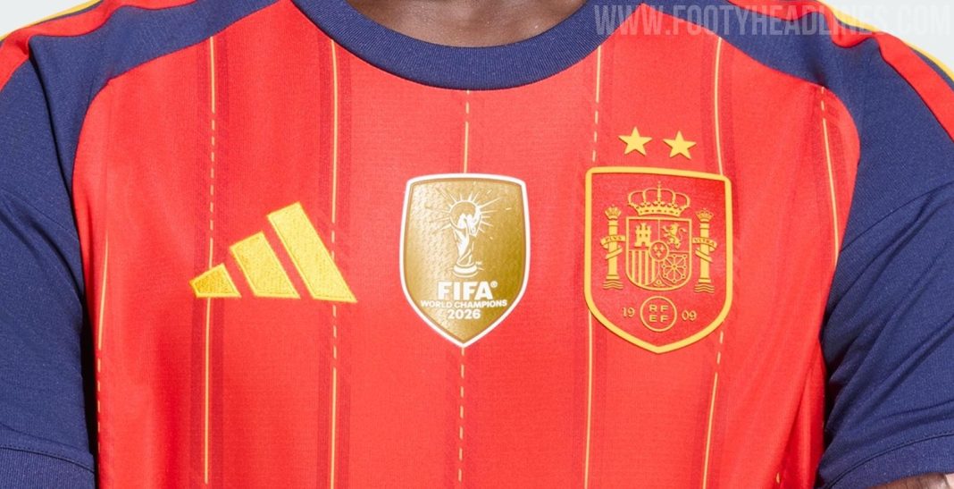 Adidas onthult speciale Spaanse WK 2026 kit Adidas onthult speciale Spaanse WK 2026 kit (Photo by: footyheadlines.com)