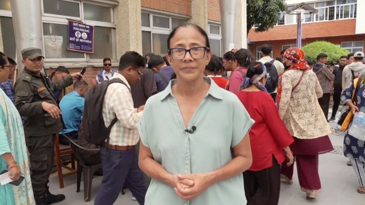 Overstromingen Nepal: verslag vanuit Kathmandu-ziekenhuis Al Jazeera doet verslag vanuit ziekenhuis in overstroomd Nepal (Picture by: aljazeera.com)