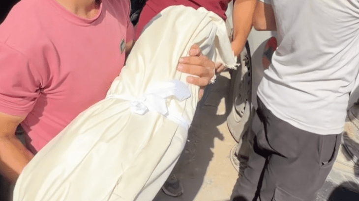 Baby lichaam gevonden na Israëlische aanval op Gaza (Picture by: aljazeera.com)