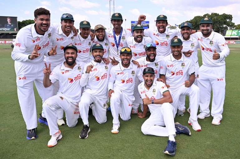 Bangladesh schokt Australië met historische overwinning (Picture by: aljazeera.com)