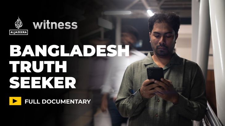 Bangladeshse journalist vecht tegen desinformatie Bangladeshse journalist vecht tegen desinformatie (Picture by: aljazeera.com)