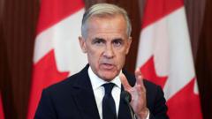 Carney: VS-tarieven op Canada zijn ‘misrekening’ Carney noemt nieuwe Amerikaanse tarieven op Canada een 'misrekening' na mislukken handelsgesprekken (Picture by: ichef.bbci.co.uk)