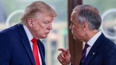 Carney staat voor cruciale test na afbreken deal met Trump (Picture by: ichef.bbci.co.uk)