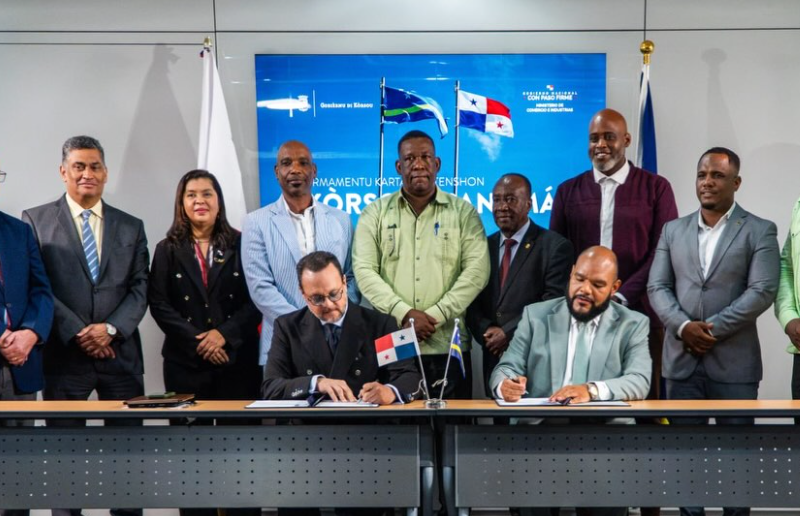 Curaçao en Panama tekenen intentieverklaring voor nauwere economische samenwerking (Picture by: paradisefm.cw)