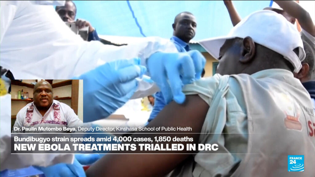 Ebola-vaccin mogelijk beschikbaar in DR Congo (Picture by: s.france24.com)