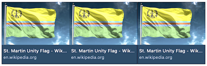 Eenheidsvlag van Sint Maarten krijgt eigen Wikipedia-pagina (Picture by: 721news.com)