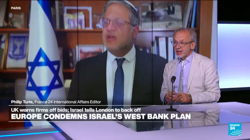 West Bank nederzetting: Europa eist halt van Israël Europese leiders eisen dat Israël West Bank-nederzettingsproject stopzet (Picture by: s.france24.com)
