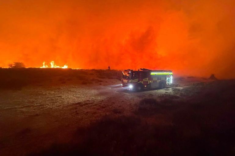 Extreme hitte treft Europa: Recordtemperaturen en gezondheidsrisico's (Picture by: aljazeera.com)