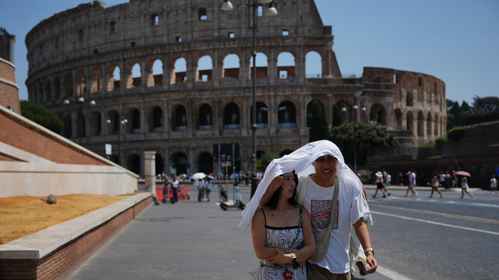 Extreme hittegolf dwingt Italië tot noodmaatregelen: Alle grote steden op rood alert (Picture by: s.france24.com)