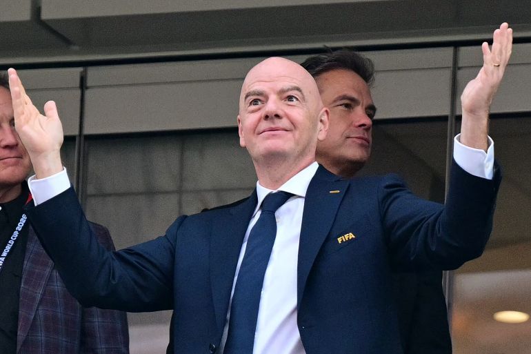 FIFA steunt Infantino na commercialrechtenplan (Picture by: aljazeera.com)