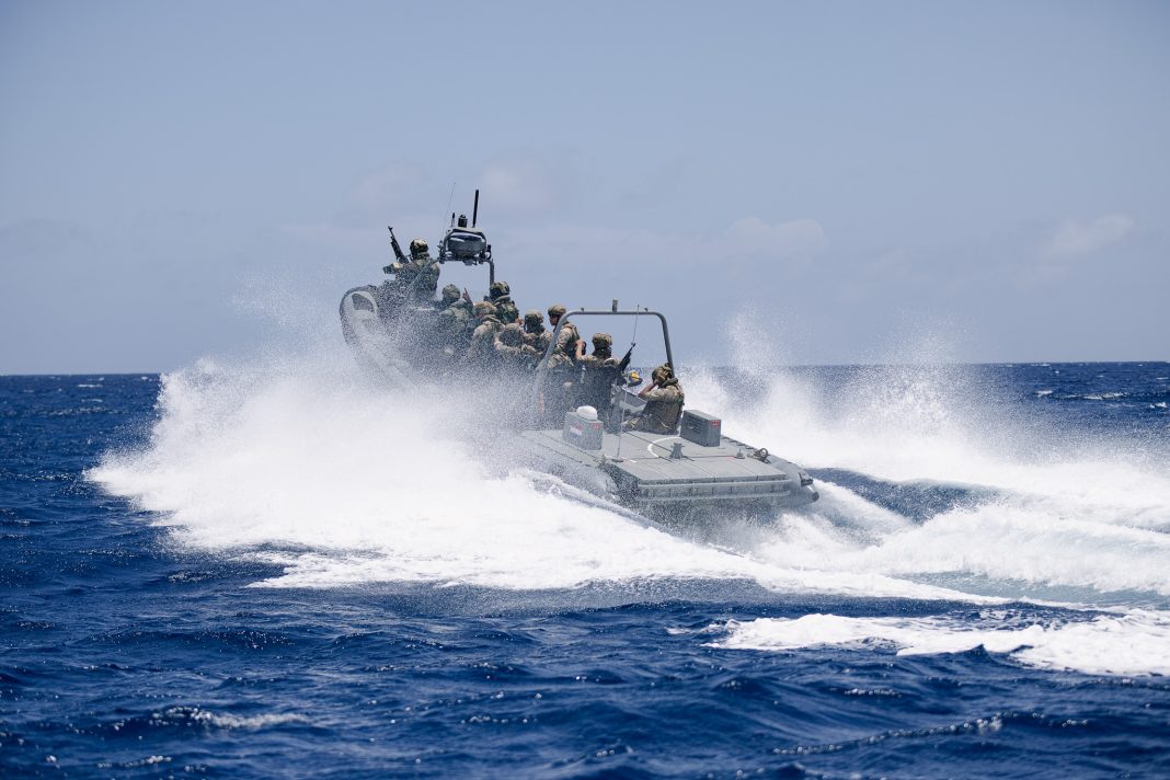 Franse en Curaçaose militairen ronden gezamenlijke oefening af op Curaçao (Picture by: paradisefm.cw)