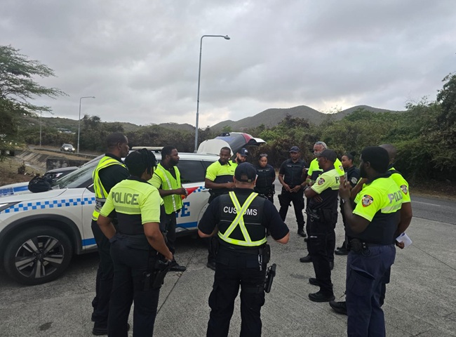 Gezamenlijke politieoperatie streeft naar een duidelijke boodschap tegen criminaliteit Gezamenlijke politieoperatie streeft naar een duidelijke boodschap tegen criminaliteit (Picture by: 721news.com)