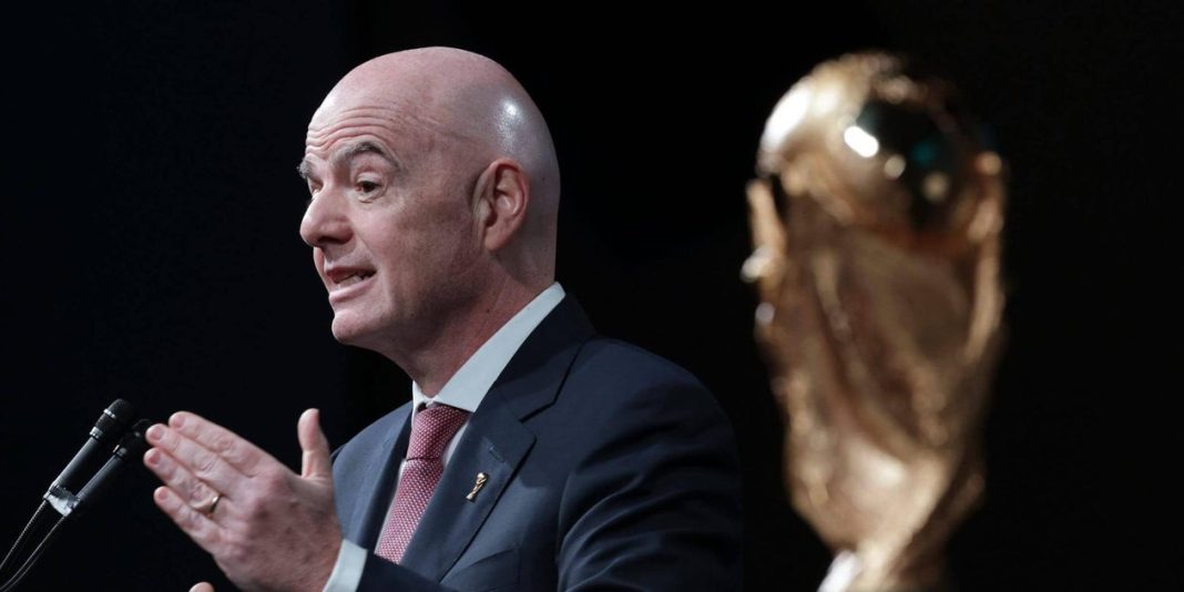 Gianni Infantino onder toonaangevende druk na World Cup-plannen (Photo by: nyt.com)