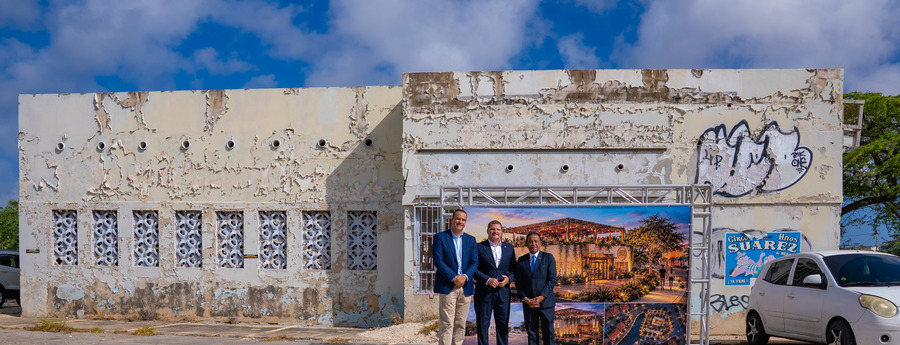 Herinrichting voormalig pompstation in Oranjestad onderdeel van groter plan Herinrichting voormalig pompstation in Oranjestad onderdeel van groter plan (Picture by: noticiacla.com)
