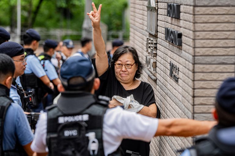 Hongkong-rechtbank veroordeelt twee Tiananmen-activisten wegens nationale veiligheid (Picture by: aljazeera.com)
