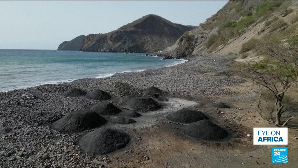 Illegale zandwinning bedreigt kustlijn van Cape Verde (Picture by: s.france24.com)
