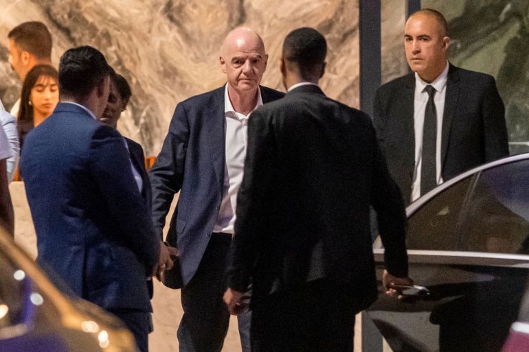 Infantino probeert FIFA te herstellen na controversiële World Cup-plannen Infantino probeert FIFA te herstellen na controversiële World Cup-plannen (Picture by: aljazeera.com)