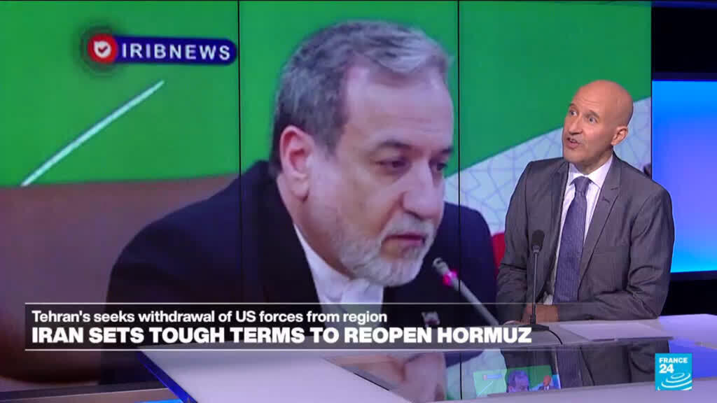 Iran stelt strenge eisen aan heropening Straat van Hormuz (Picture by: s.france24.com)