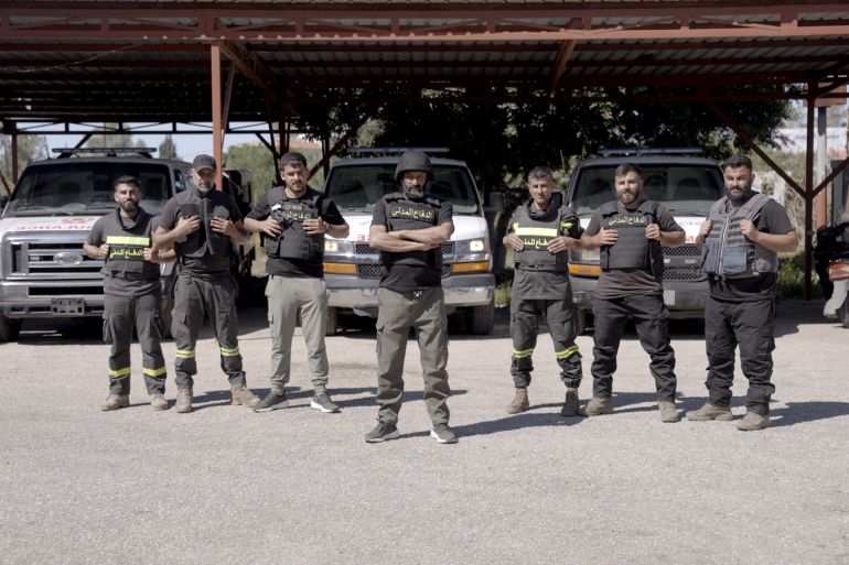 Lebanese eerste reageren op constante dreiging en verlies (Picture by: aljazeera.com)