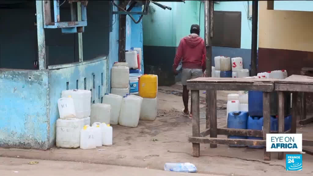 Libreville kampt met ernstige watertekorten (Picture by: s.france24.com)