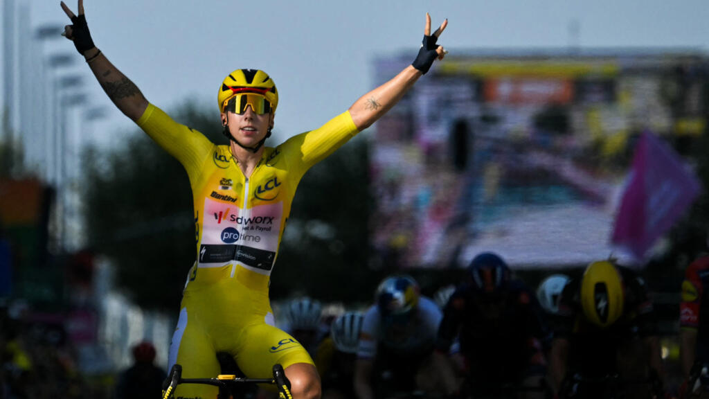 Lorena Wiebes wint tweede etappe van de Tour de France Femmes (Picture by: s.france24.com)