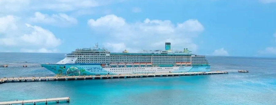 Margaritaville wijzigt cruise-route: Islander arriveert op Aruba Margaritaville wijzigt cruise-route: Islander arriveert op Aruba (Picture by: noticiacla.com)