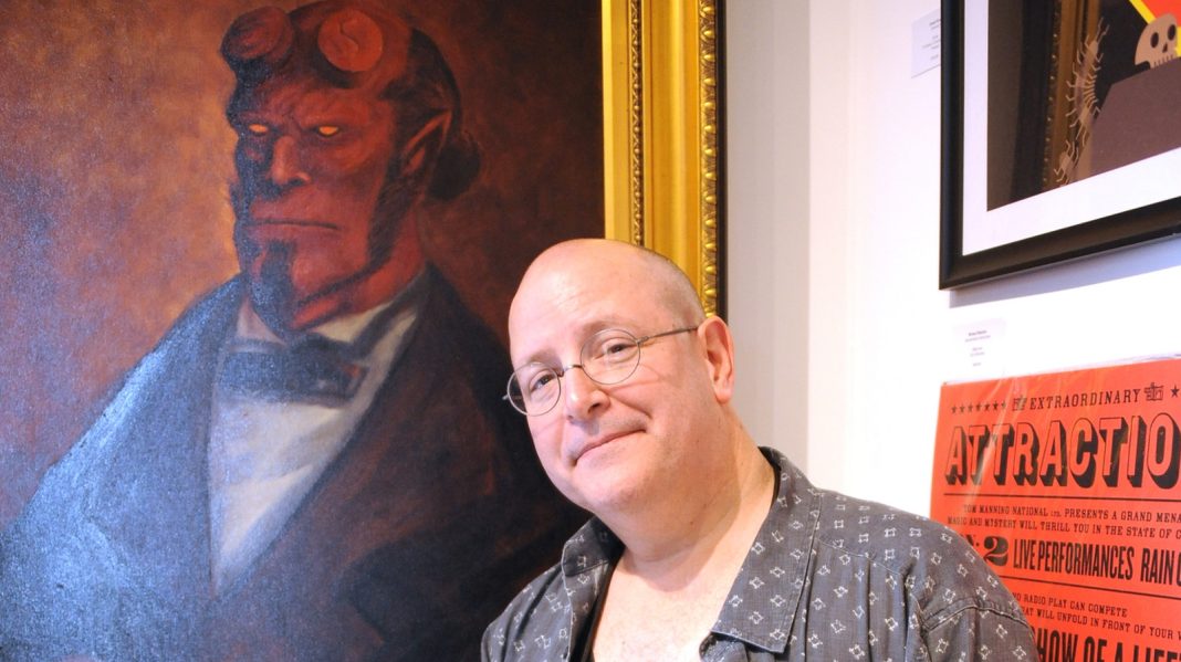 Mike Mignola: 'Het schrijven is saai' (Picture by: slashfilm.com)