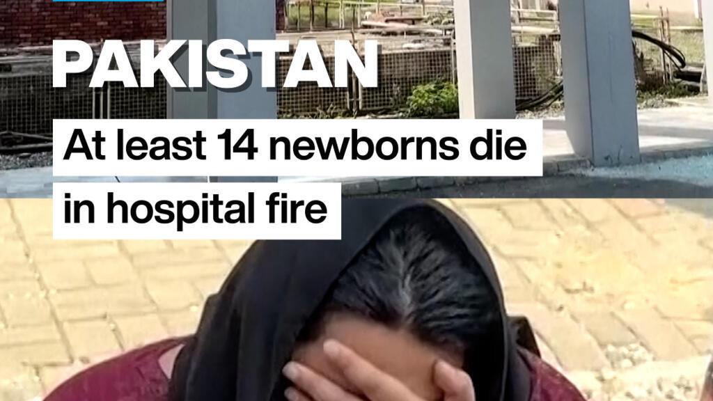 Ziekenhuisbrand Islamabad: 14 pasgeborenen omgekomen Minstens 14 pasgeborenen omgekomen bij ziekenhuisbrand in Islamabad (Picture by: s.france24.com)