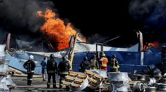 Kyiv: 37 doden na Russische droneaanval op magazijn Minstens 37 doden en honderden geëvacueerd na aanslag op magazijn bij Kyiv (Picture by: ichef.bbci.co.uk)