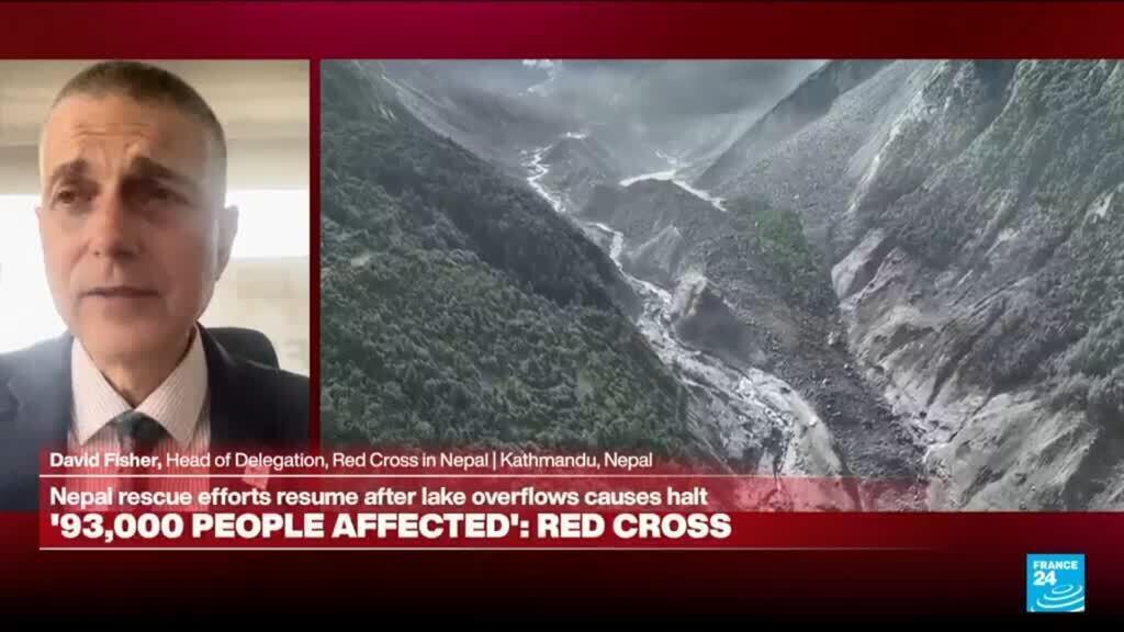 Nepal ramp: tienduizenden getroffen door extreme vloed Nepal: 'Regio telt honderden hooggelegen meren die enorme watermassa's kunnen loslaten' (Picture by: s.france24.com)