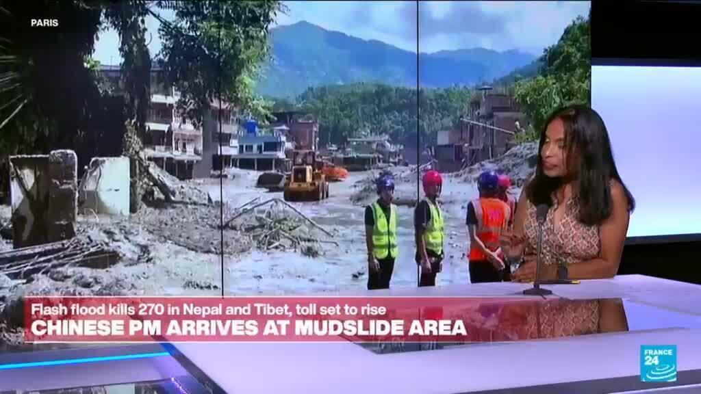 Nepal flitsoverstroming: ramp in een geologisch strijdtoneel (Picture by: s.france24.com)