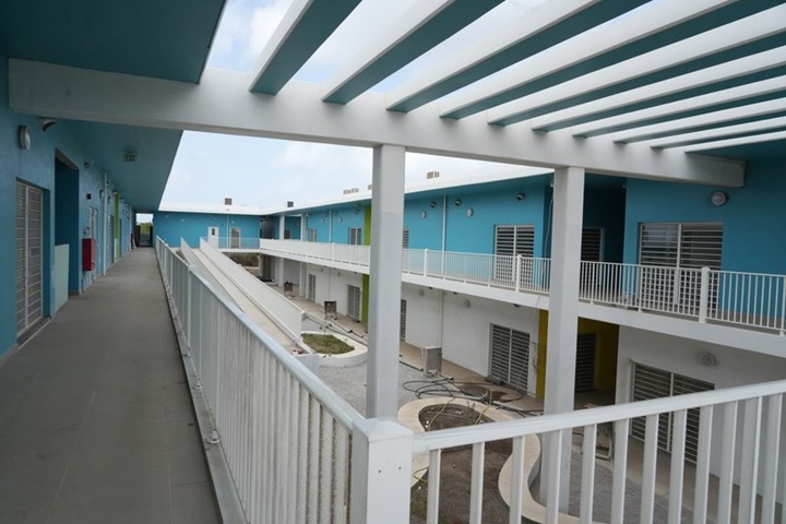 Nieuw schoolgebouw Gwendoline van Putten op Sint Eustatius nadert voltooiing (Picture by: 721news.com)