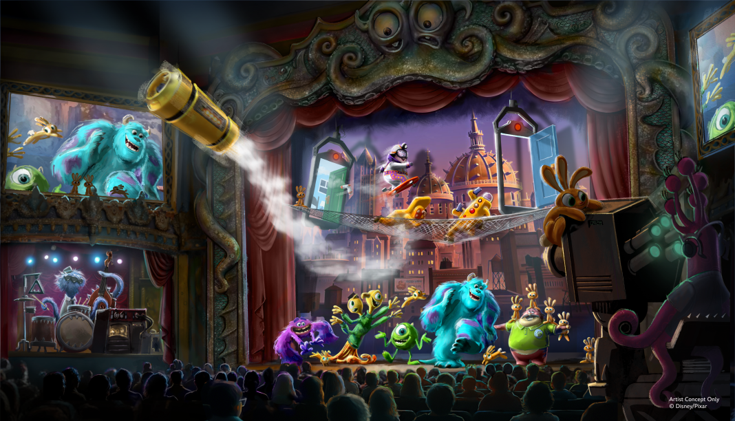 Nieuwe ‘Monsters Inc.’ attractie opent in Disney World Nieuwe 'Monsters Inc.' attractie opent in Disney World (Picture by: variety.com)