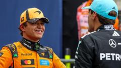 Norris pakt pole Zandvoort maar verwacht uitdaging Norris start van pole in Dutch GP maar verwacht geen makkelijke zege zoals in Hongarije (Picture by: ichef.bbci.co.uk)