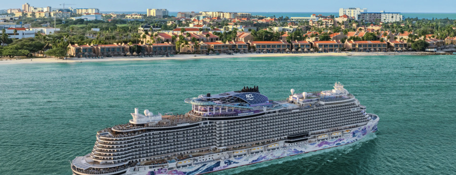 Norwegian Cruise Line plant Aruba-aanleg in mei 2028 Norwegian Cruise Line plant Aruba-aanleg in mei 2028 (Picture by: noticiacla.com)