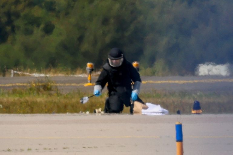 Onderzoek naar explosief op drone bij Duitse luchthaven (Picture by: aljazeera.com)
