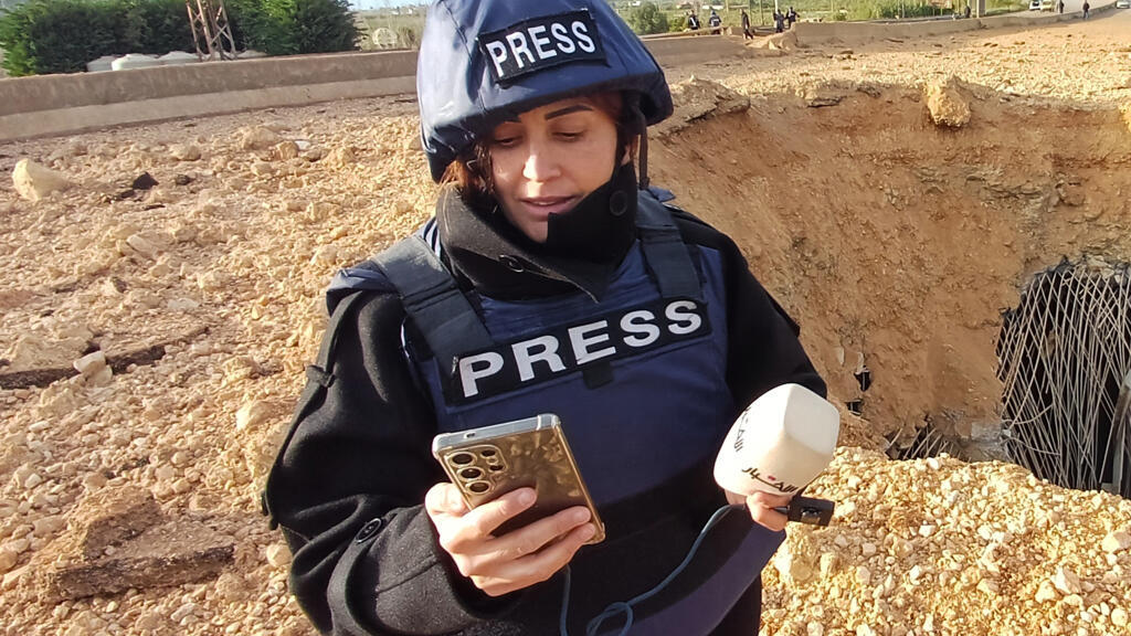 Onderzoek wijst op bewuste aanval op Libanese journaliste door Israël (Picture by: s.france24.com)