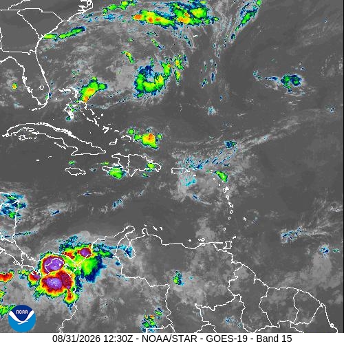 Overstromingswaarschuwing van kracht op Sint Maarten na tropische storm Dolly (Picture by: paradisefm.cw)